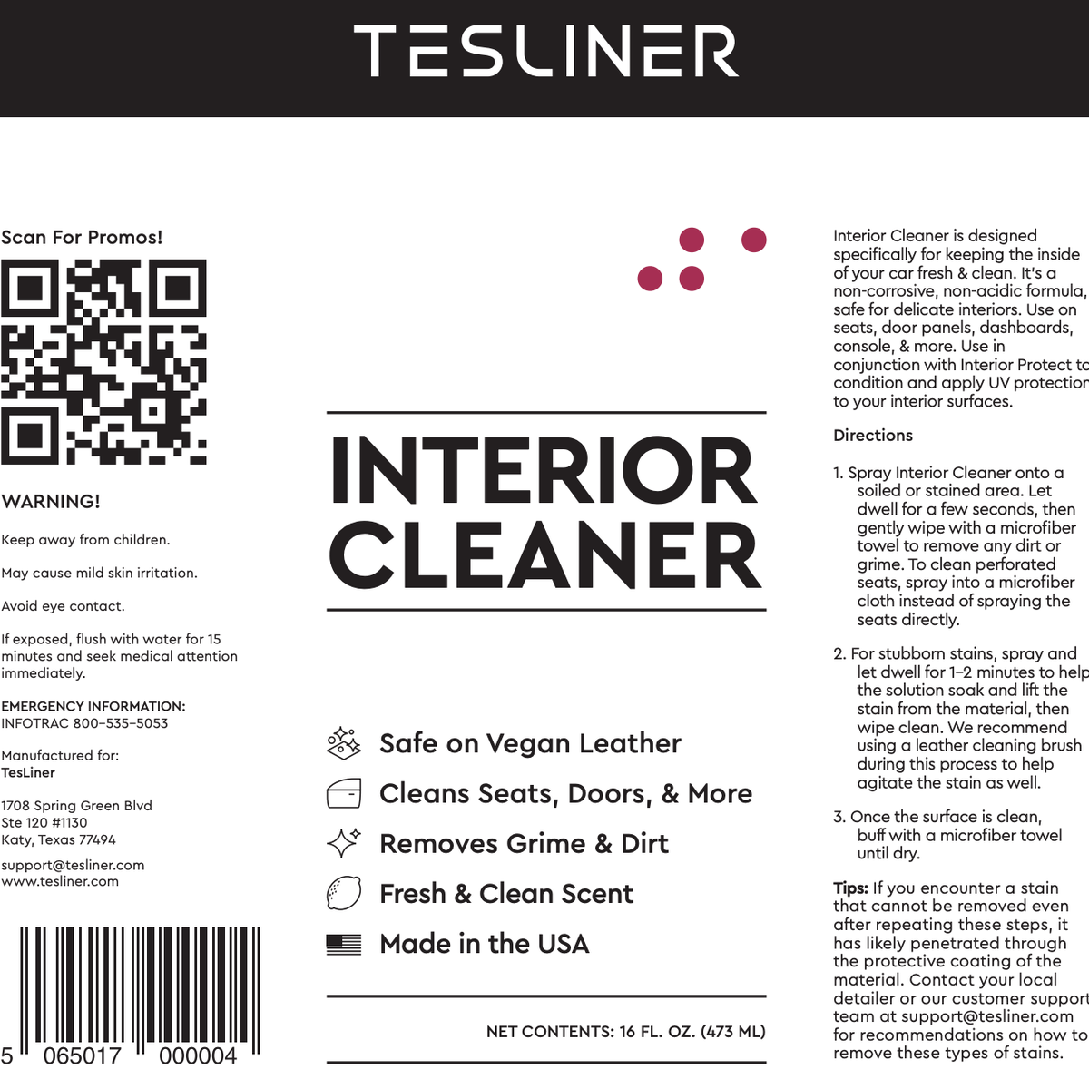 Interior Cleaner